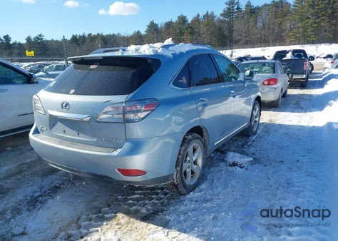 2010 Lexus Rx 350 z USA, uszkodzony, nr VIN 2T2BK1BA8AC051960